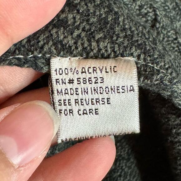 Western Connection Gray Knit Sweater Size Medium - Picture 5 of 6